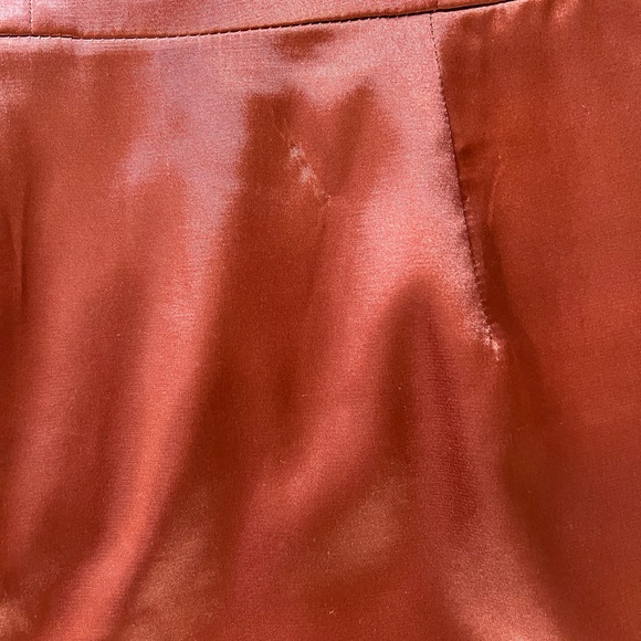 MESHKI XS BRONZE SLIP DRESS - Picture 3 of 4